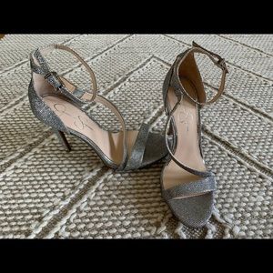 Jessica Simpson sparkling heels